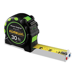 Komelon Monster MagGrip Magnetic Tape Measure 30 ft