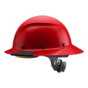Lift Dax Fiber Red Hard Hat Full Brim