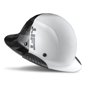 Lift Safety DAX Carbon Fiber Fifty50 Hard Hat Full Brim Black Camo