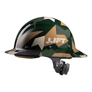 Lift Safety DAX Jungle Carbon Fiber Full Brim Hard Hat