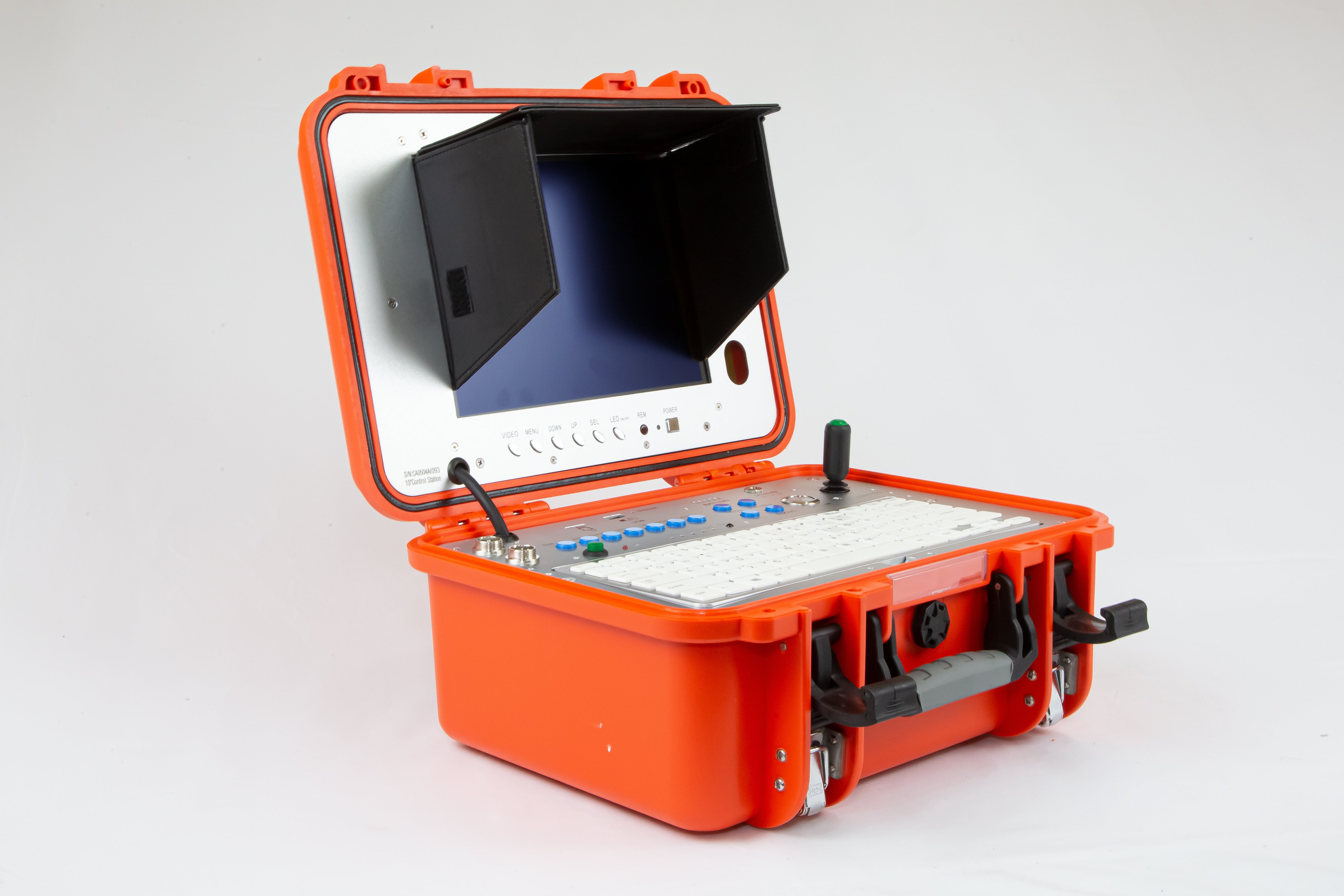 10" Multifunctional Control Station With Usb & Sd Recording And Keyboard