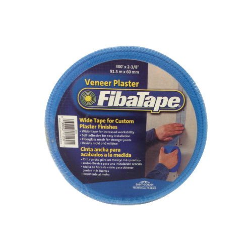 Mesh Tape - Blue Shrink Wrap & Label 21/2 X 300'