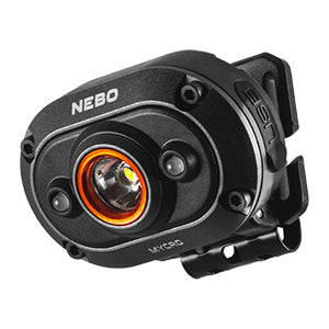 NEBO Rechargeable Headlamp and Cap Light with 400 Lumen Turbo Mode