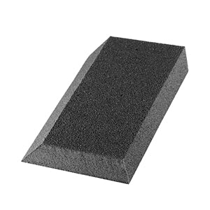North Abrasives 3.5"X5"X1" Drywall Single Angle Sanding Sponge Medium Grit-100 per pack
