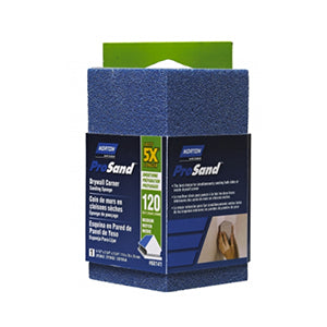 Norton 4-1/2"x 2-3/4"x 2-3/4" ProSand Corner Sanding Sponge- 5 per pack