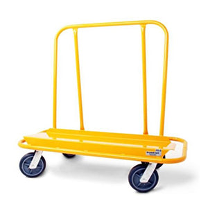 Nu-Wave Standard Cart with 4 Swivel 8-Inch Hi-Tech Casters, Yellow