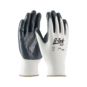 PIP Knit Nylon Glove w/ Nitrile Coated-Large