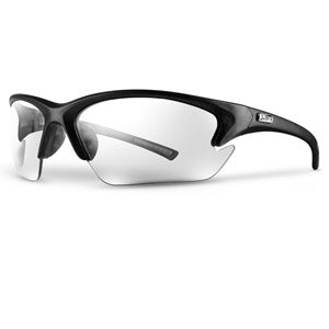 QUEST BLACK/CLEAR BULKPACK SAFETY GLASSES