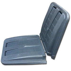 Removable Split Lid for Toter 1 cu. yd. Trash Truck