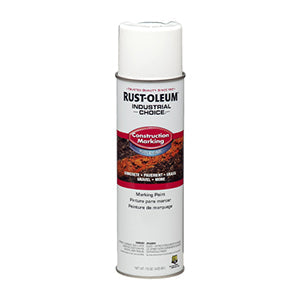 Rust-Oleum M1400 17oz. Inverted White Water-Based Construction Marking Paint