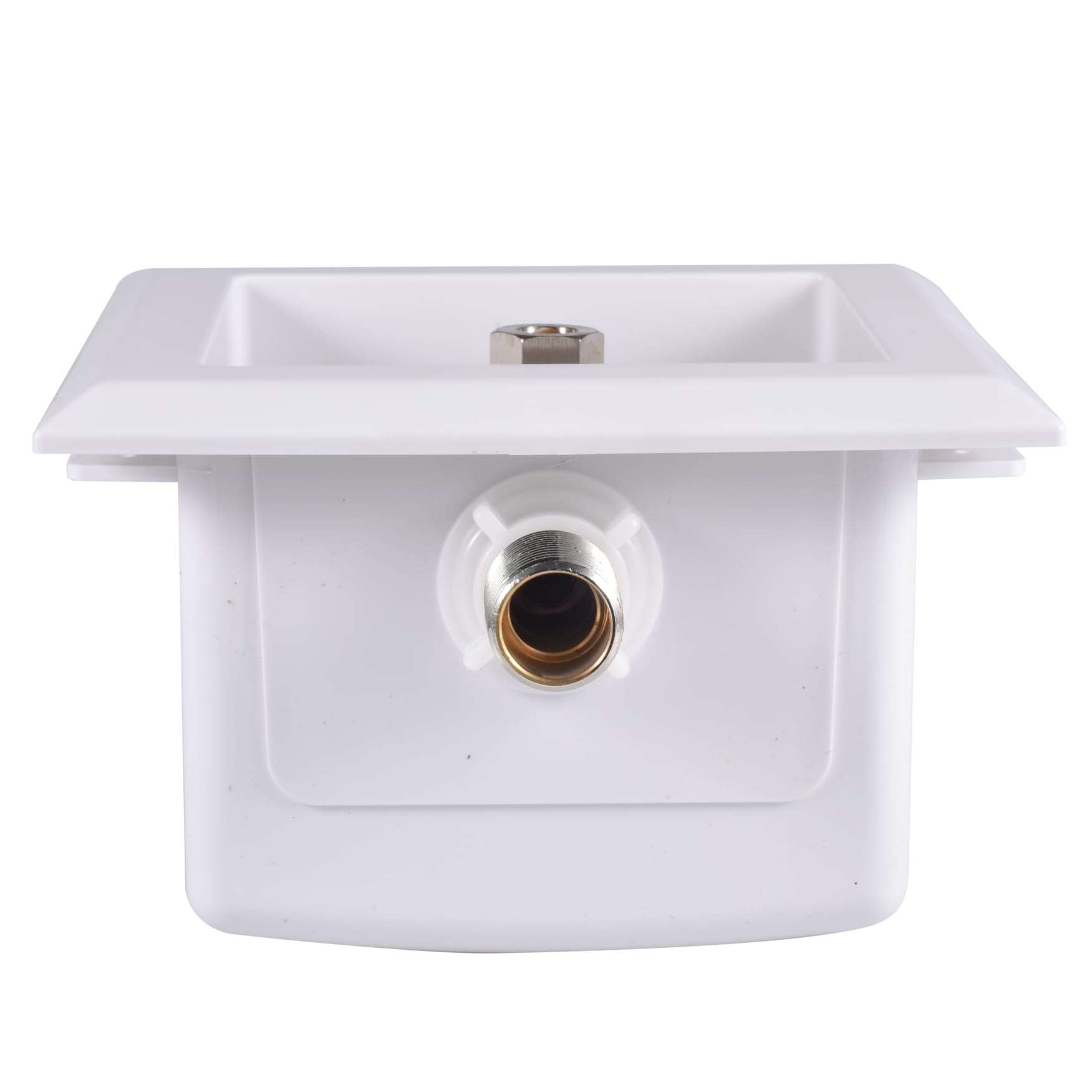 1/2" MIP Inlet, Dishwasher Outlet Box, With Stainless Steel Water Hammer Arrestor