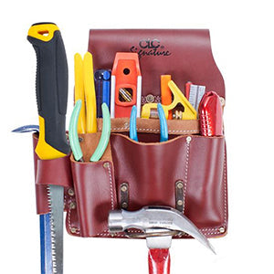 Signature Elite 11 Pocket Pro Drywaller’s Heavy-Duty Leather Tool Pouch