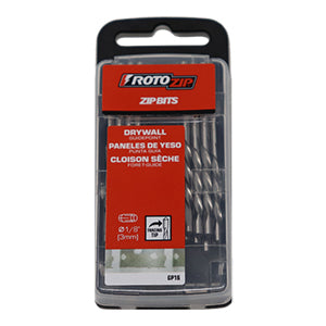 Standard Point Drywall Zip Bit - Set of 16 Pieces