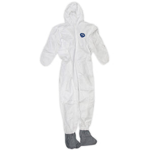 Tyvek Painters Coveralls w/ Hood & Boot (XL)