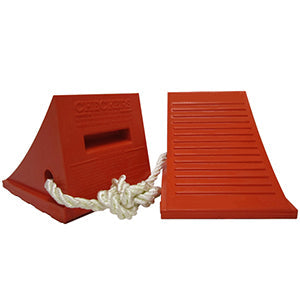 UC 1500-6-P Wheel Chock (with Rope)