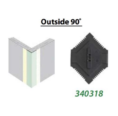 USG Sheetrock Tools Paper Face Bead Hopper Gate - Outside 90 Degree