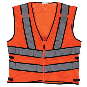 Viz-Pro 2 Orange Safety Vest (L)