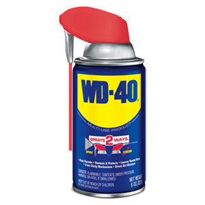 WD-40 8 oz. Aerosol Lubricant with Smart Straw
