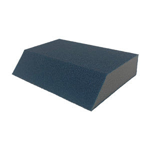Wallvex Single Angle 3"X5"X1" Medium Blue Sanding Sponge