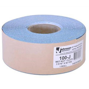 Wet-Kut Sanding Cloth Roll - 100 Grit - 3 5/16" x 50 yd