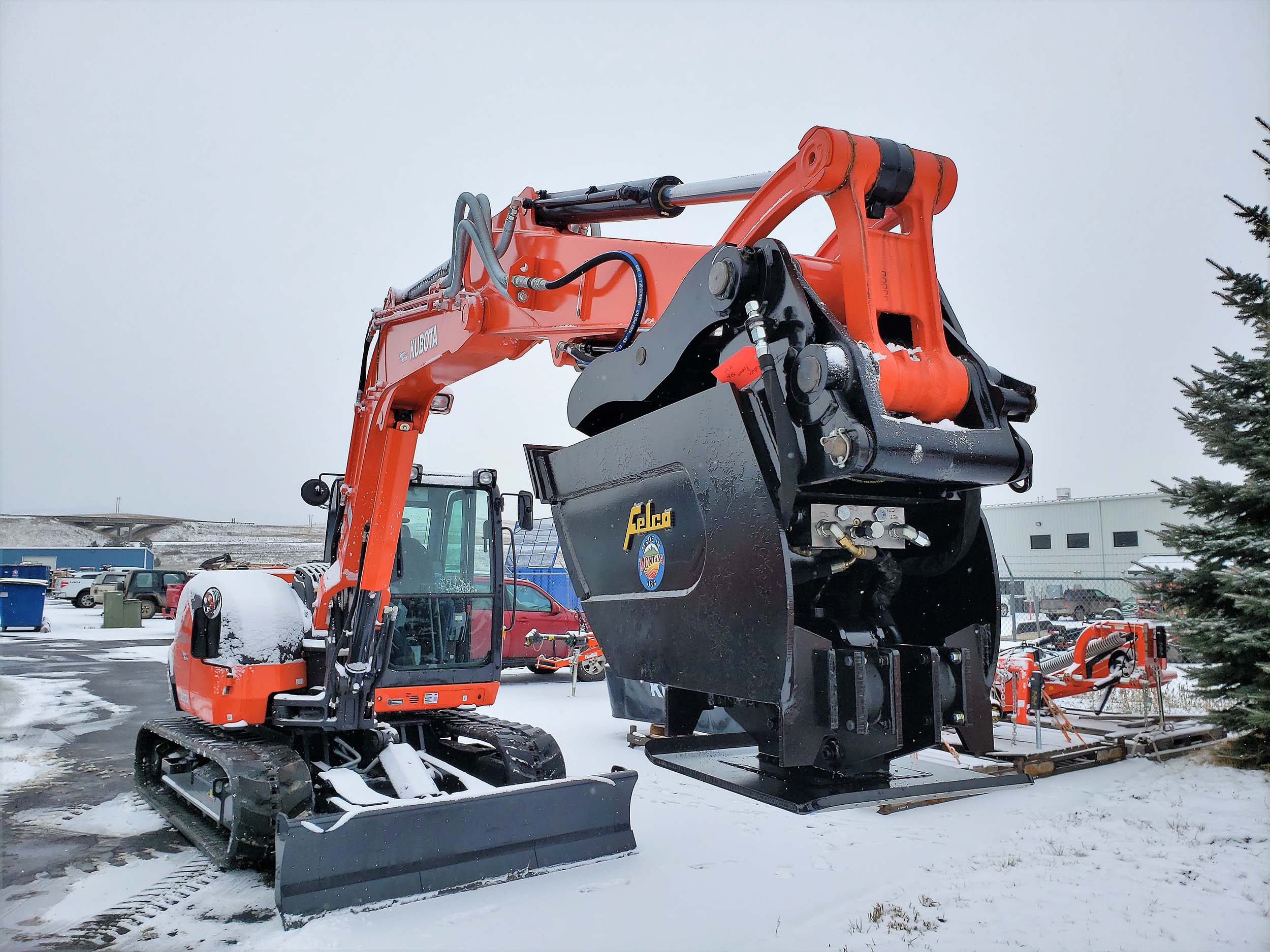 Mini Ex Vibratory Compaction Bucket