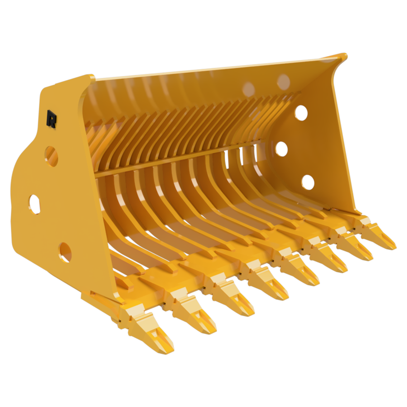 Rock Tine Loader Bucket
