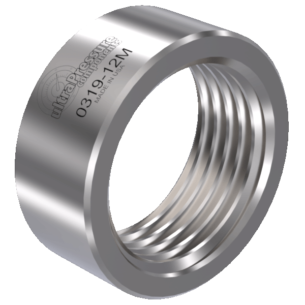0319-12M | 3/4" MP Collar, Stainless Steel - 20K psi