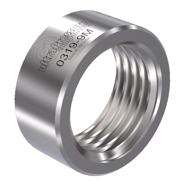 0319-9M | 9/16" MP Collar, Stainless Steel - 20K psi