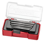 Teng Tools 5 Piece Damaged / Stripped Screw Extractor Remover Set with Hardness HRC50-52 - TJSE05S