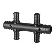 30 Pcs PEX-B Crimp 3/4" Inlet x 1/2" Outlet Open Manifold, Opposing Port (4 port)
