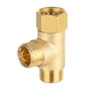 3/8" Compr. x 3/8" Compr. x 3/8" Brass Tee Adapter