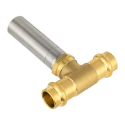 10 Pcs 1/2" Copper Press Tee Connection, Water Hammer Arrestor, Stainless Steel (MH 361T)