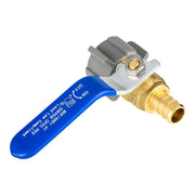 10 Pcs Pex-B Crimp 1/2" X 1/2" Female NPT Swivel Ball Valve