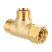 3/8" Compr. x 3/8" Compr. x 3/8" Brass Tee Adapter