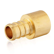 PEX-B Crimp 1" x 1" Female Sweat Adapter (Lead Free)