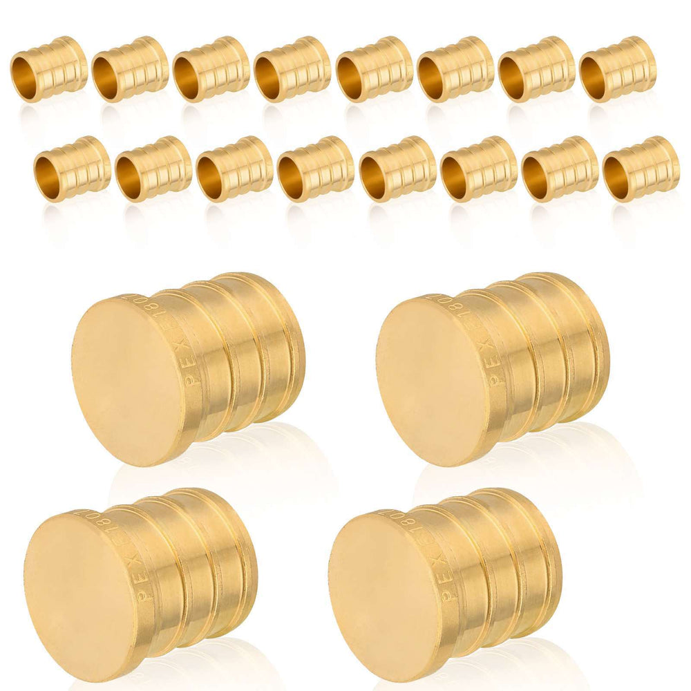 30 Pcs PEX-B Crimp 1/2" Plug (Lead Free)