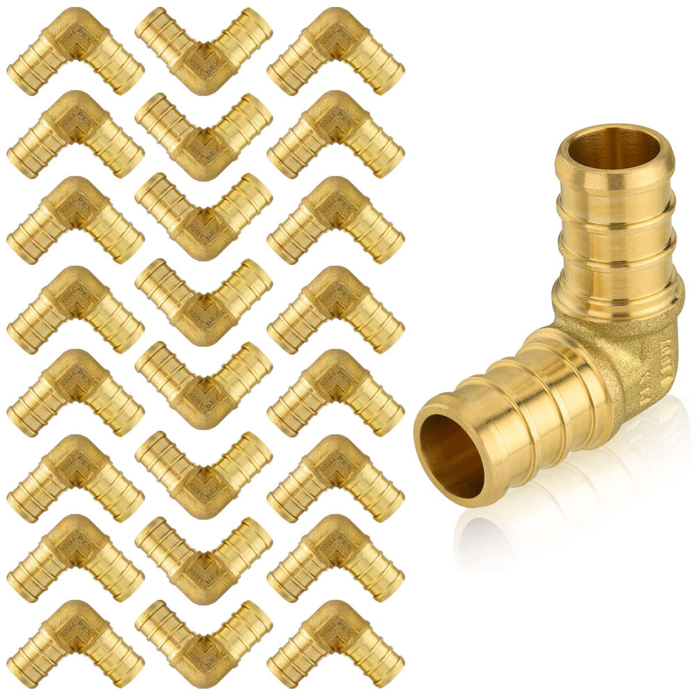 30 Pcs PEX-B Crimp Elbow 1" PEX x 1" PEX (Lead Free)