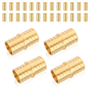 30 Pcs PEX-B Crimp 3/8" PEX X 1/2" PEX Coupling (Lead Free)
