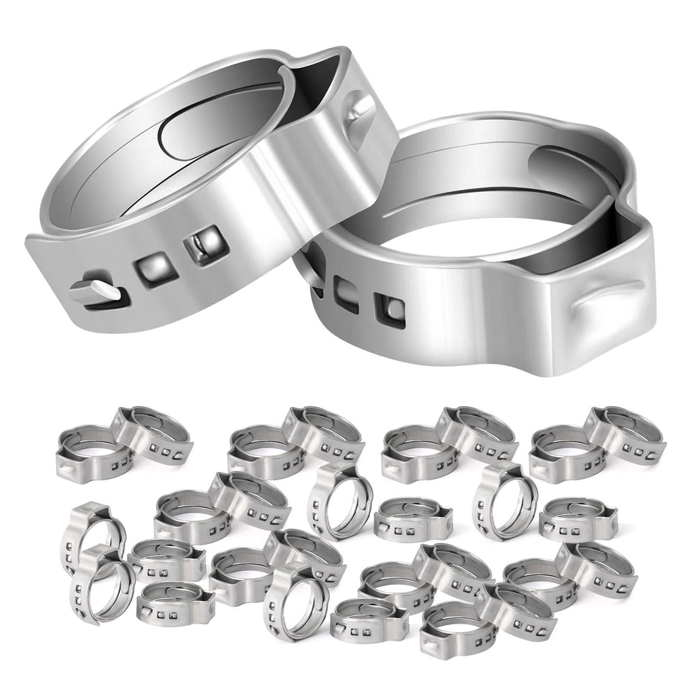 PEX Clamp Rings 1/2" (100) in Bottle