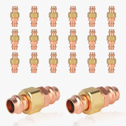 30 Pcs 1/2" Press Copper Union (Lead Free)