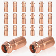 30 Pcs 1" x 3/4" Press Bushing Copper Reducer (Lead Free)