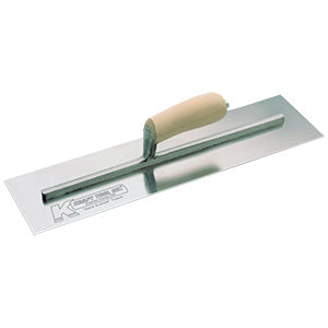 10"x4" Cement Trowel w/ Camel Back Wood Handle
