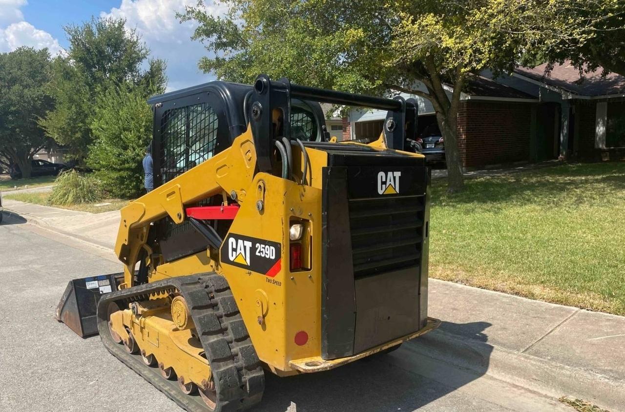 Cat 259D CAB CTL