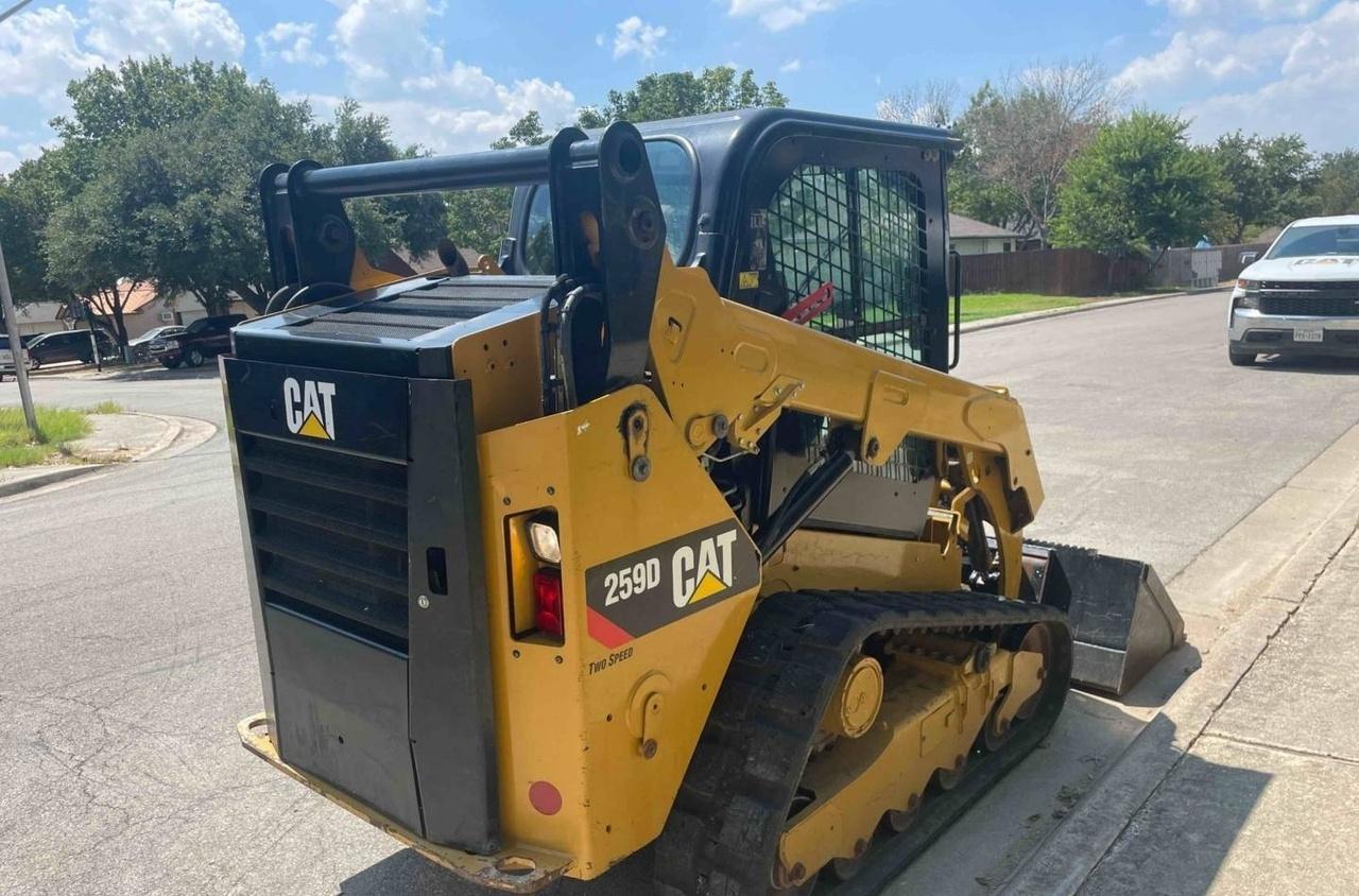 Cat 259D CAB CTL