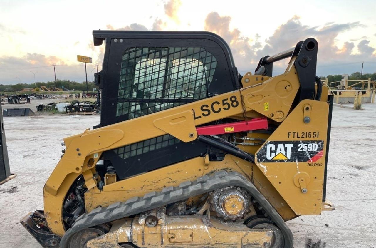 Cat 259D CAB CTL