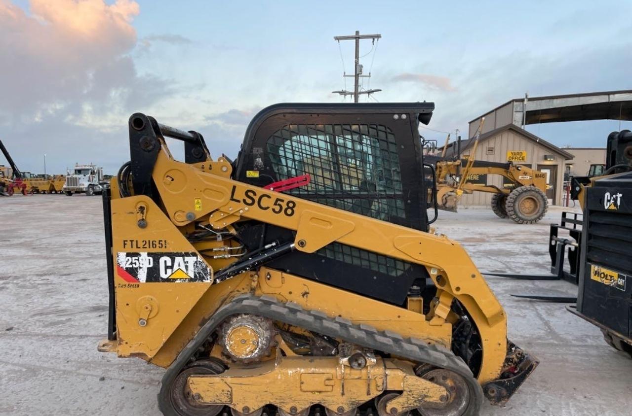 Cat 259D CAB CTL