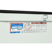 Saddle Box, Steel, Full Extra Wide, White, 15.5 cu ft - 116-3-04 product image