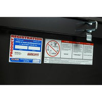Saddle Box, Steel, Full Extra Wide, Gloss Black, 15.5 cu ft - 116-5-04 product image