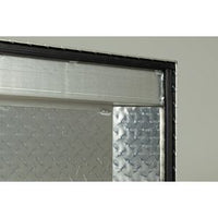 Saddle Box, Aluminum, Full Extra Wide, Clear, 15.5 cu ft - 117-0-04 product image