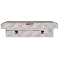 Saddle Box, Aluminum, Full Extra Wide, Clear, 15.5 cu ft - 117-0-04 product image